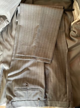 Traje Gris Hombre - Raya Diplomática