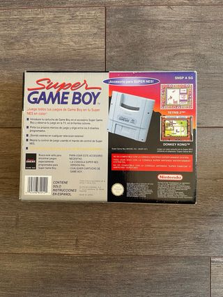 ACCESORIO SUPER GAME BOY (SNES) PAL