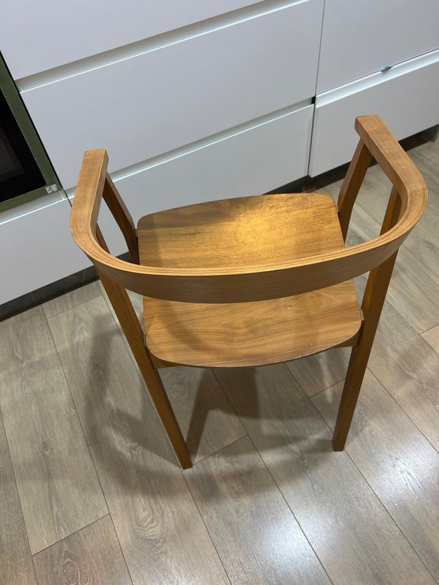 6 Sillas comedor madera diseño moderno