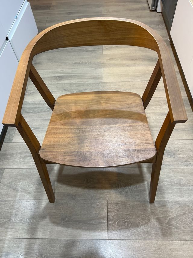 6 Sillas comedor madera diseño moderno