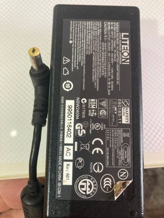Cargador LITEON Toshiba 19V
