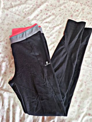 Leggins Domyos Decathlon - Negro