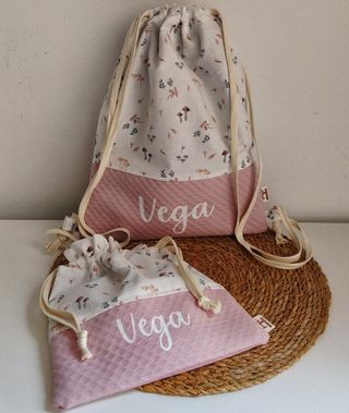 Mochila y bolsa Vega - infantil