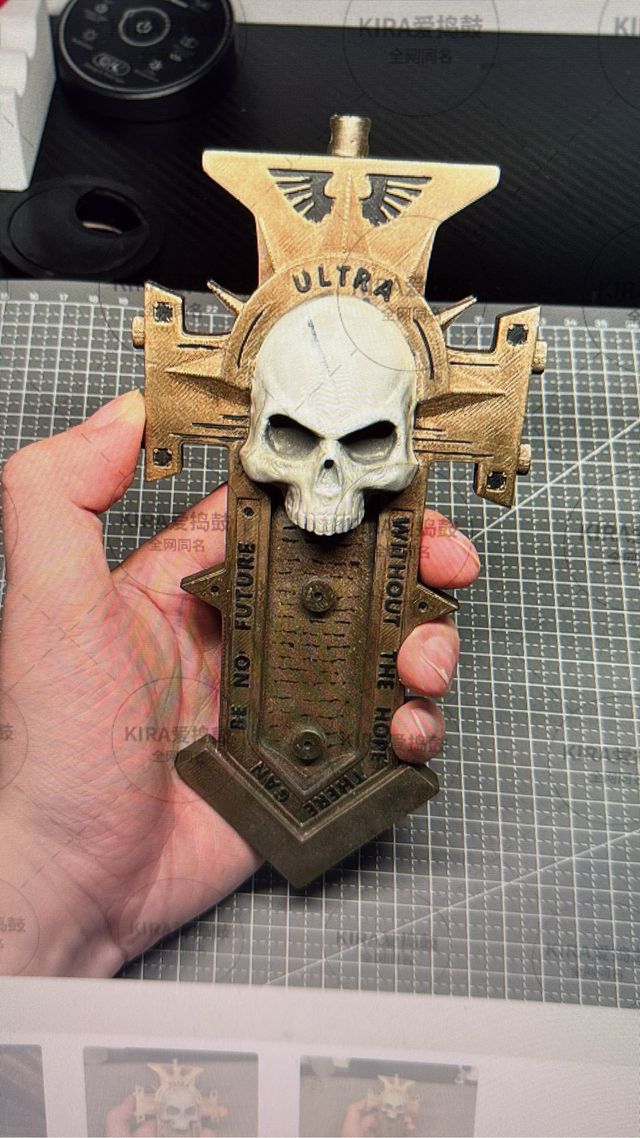 Adorno escuadrón Calavera Ultramarines Warhammer