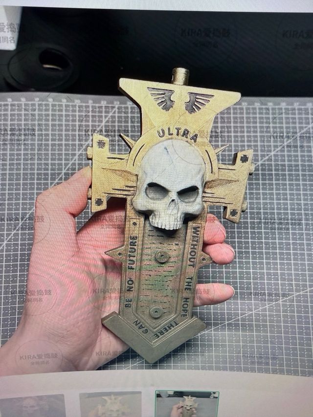 Adorno escuadrón Calavera Ultramarines Warhammer