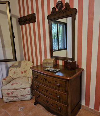 Dormitorio rústico completo