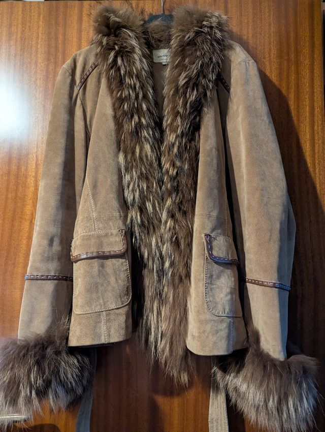 Giacca donna Conbipel in pelle di camoscio