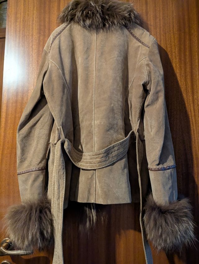 Giacca donna Conbipel in pelle di camoscio