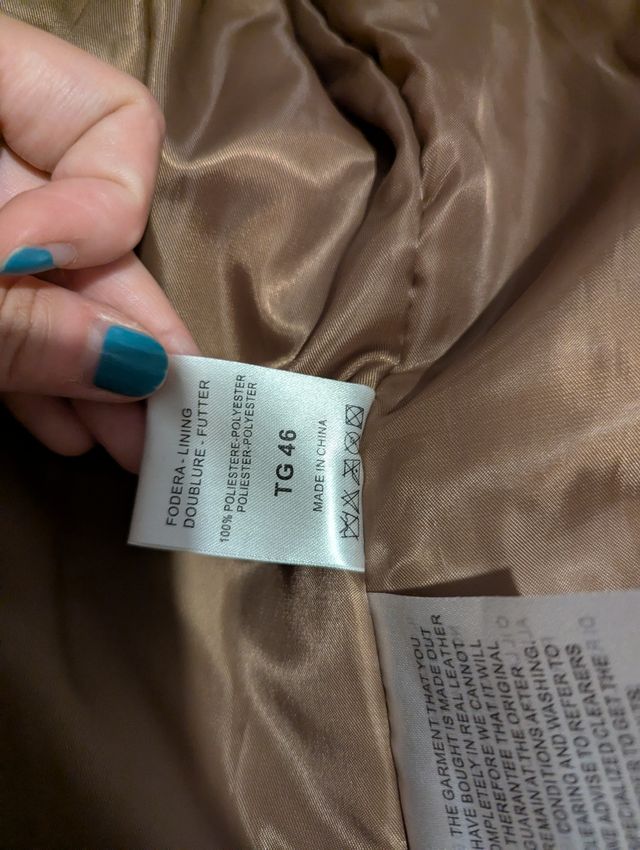 Giacca donna Conbipel in pelle di camoscio