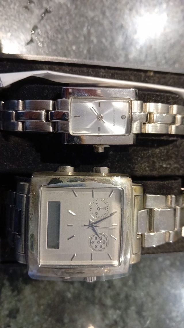 2 relojes Análogico : Marca CHAUMONT NUEVOS