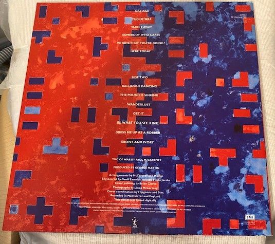 Vinile McCartney - Tug of War