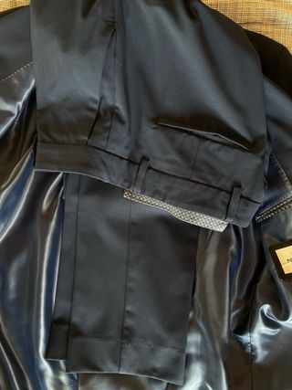 Traje azul hombre - chaqueta. T 54