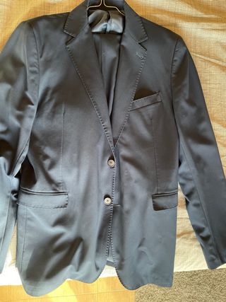 Traje azul hombre - chaqueta. T 54
