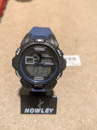 Reloj Nowley deportivo azul a estrenar