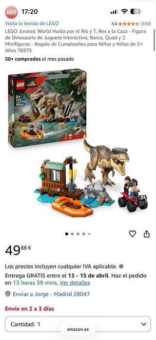 Lego Jurassic World 6975