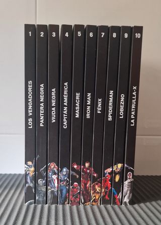 Coleccion Marvel Renacimiento completa 