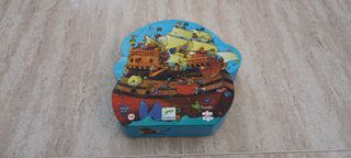 Puzzle Barco Pirata Djeco (54 piezas)