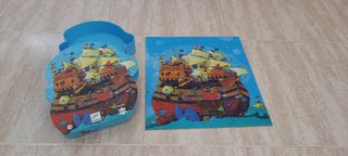 Puzzle Barco Pirata Djeco (54 piezas)