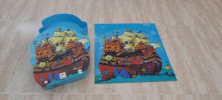 Puzzle Barco Pirata Djeco (54 piezas)
