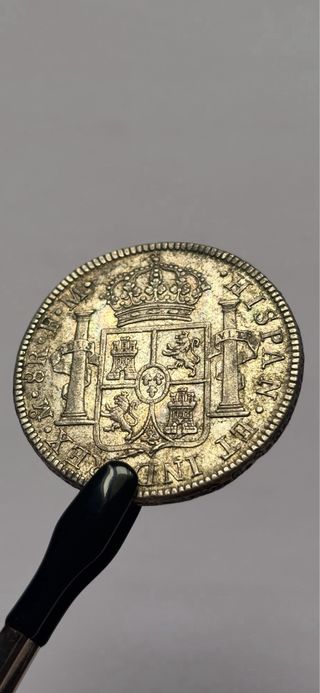 8 reales 1784 (MBC+/EBC-) México Carlos III