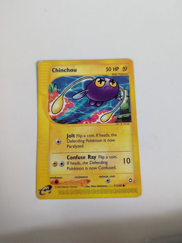 Chinchou 71/147 - Pokémon