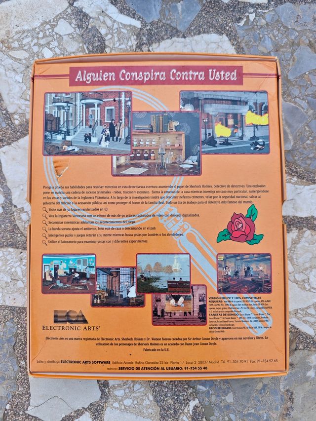 🇪🇸 Sherlock Holmes: El caso de la rosa tatuada (