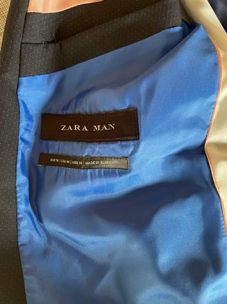 Traje azul hombre - moderno