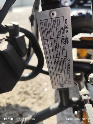 Quad infantil 49cc Avenger