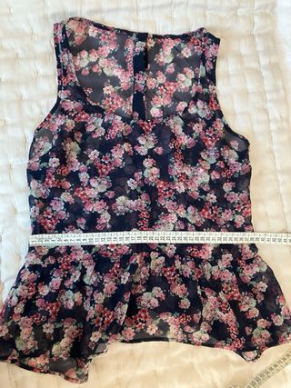 Blusa estampada flores