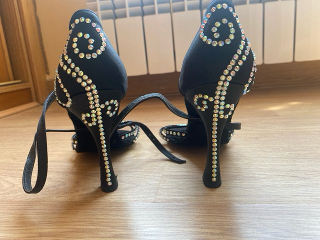 Zapatos baile Reina negros
