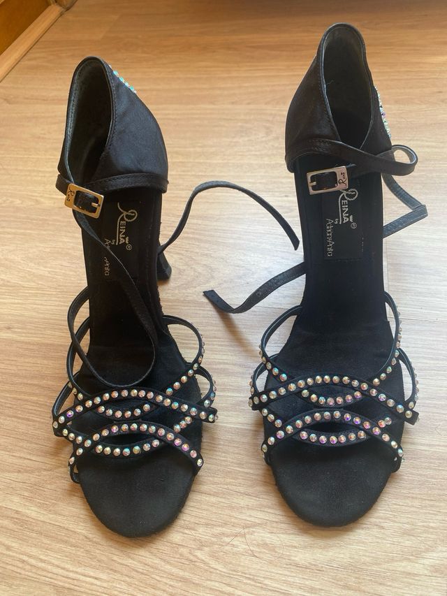 Zapatos baile Reina negros