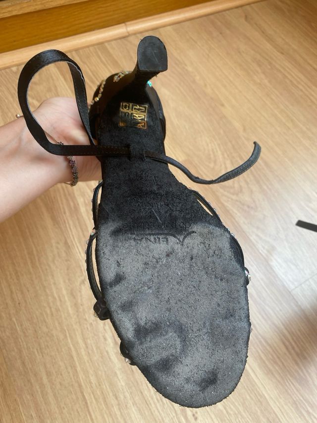 Zapatos baile Reina negros