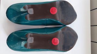 Tacones de charol talla 38