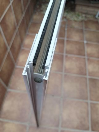  Par de rejas ventana aluminio