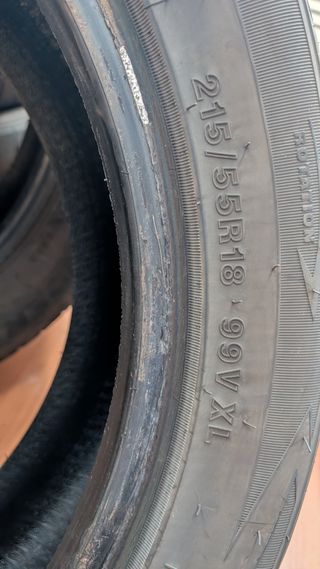 Neumáticos 215/55 R18 2 ud.