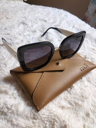 Gafas Moo - Sol - Negras y Blancas