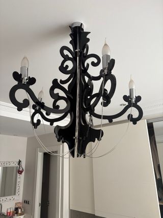 Araña negra Liderlamp - Moderna