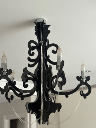 Araña negra Liderlamp - Moderna