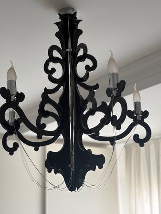 Araña negra Liderlamp - Moderna