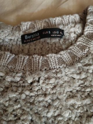 Jersey marrón claro talla S