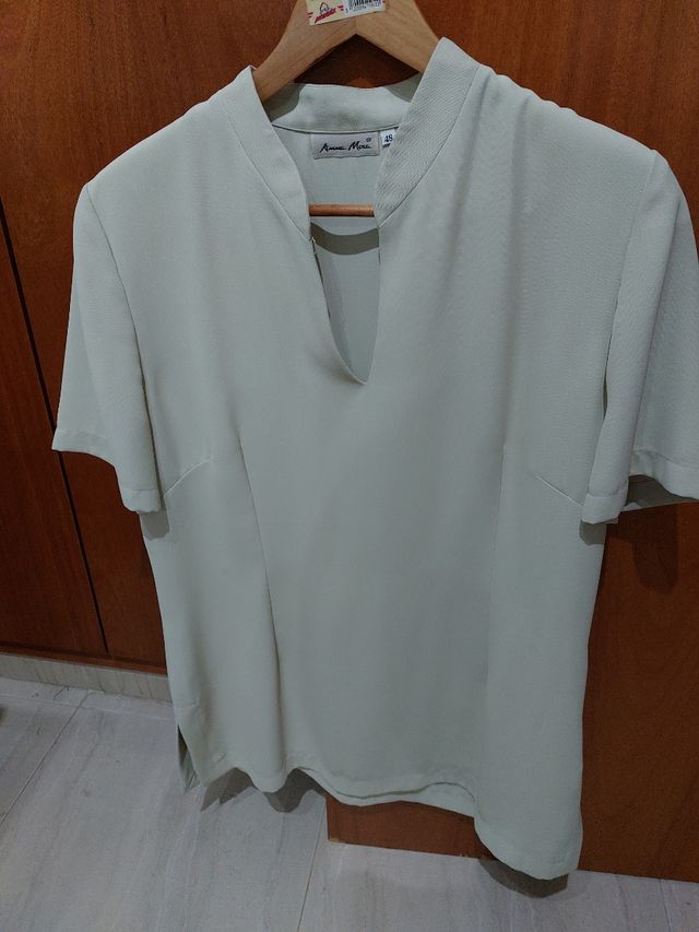 Conjunto pantalón y blusa larga