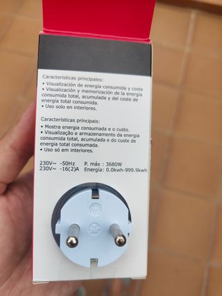Medidor de consumo eléctrico EuroBric