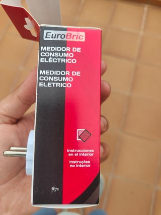 Medidor de consumo eléctrico EuroBric