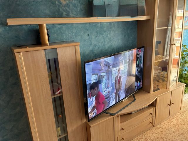 Mueble TV madera - salón
