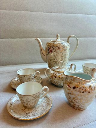 Juego de café vintage 11 piezas – Santa Clara Vigo