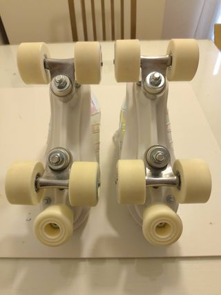 Patines Oxelo 4 ruedas Blancos