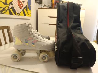 Patines Oxelo 4 ruedas Blancos