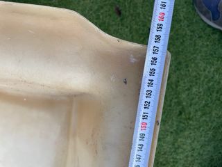 Tapa remolque blanca en fibra de vidrio