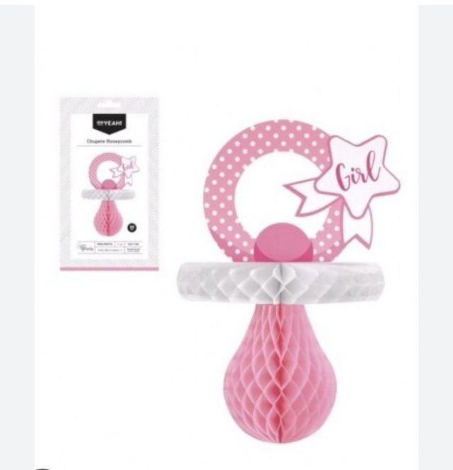 Chupetes decoración baby shower