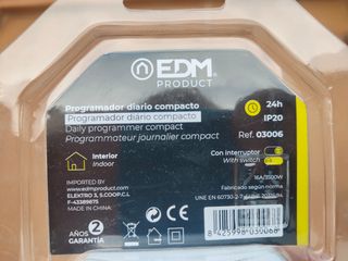 Programador diario compacto EDM